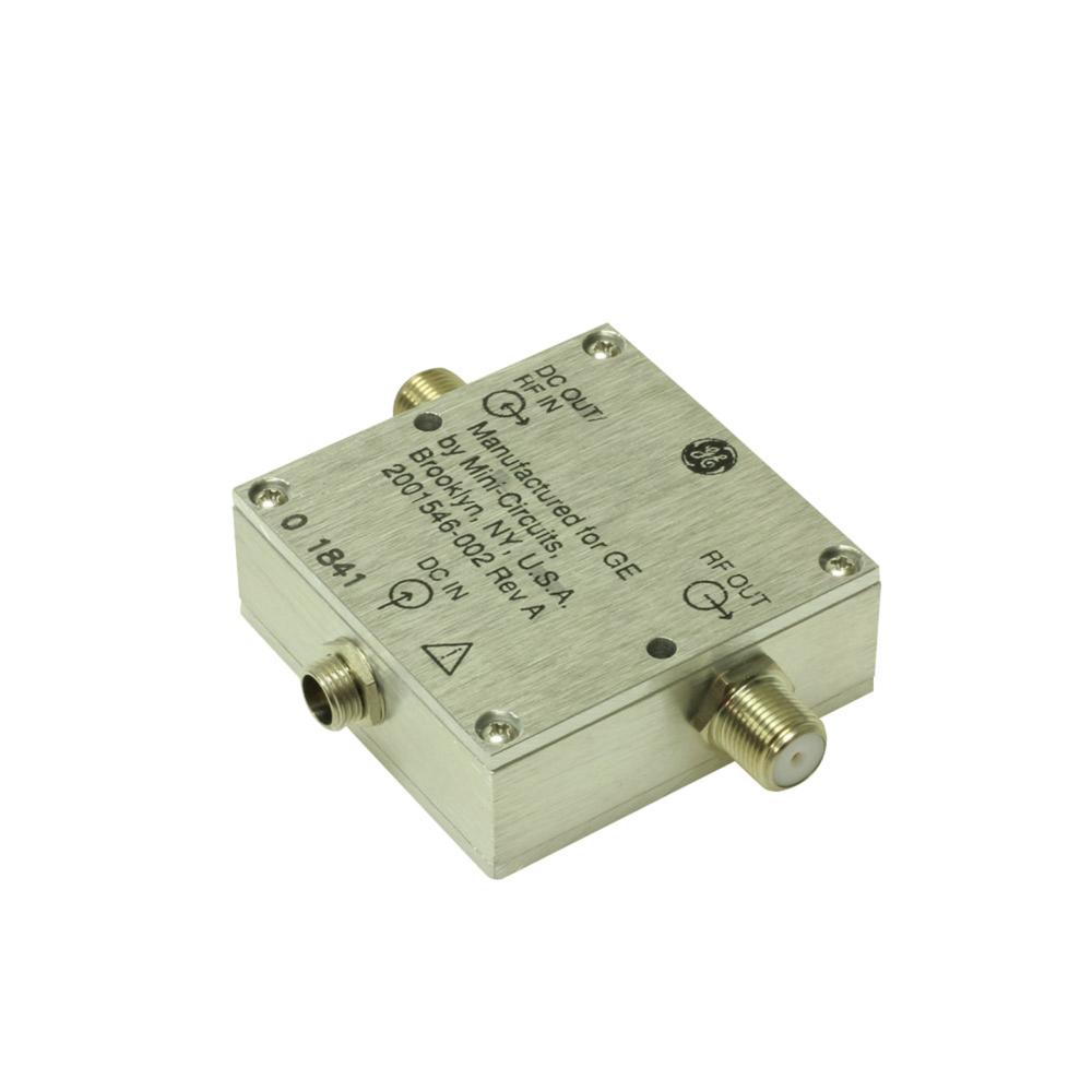 RoHS TEE RF分路器(650MHz、75欧姆) RoHS TEE RF分路器(650MHz、75欧姆)