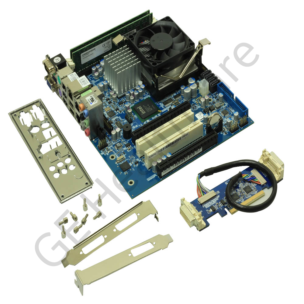 (带2GB SDRAM 2 DVI BIOS v28 CPU)挠性主板组件 (带2GB SDRAM 2 DVI BIOS v28 CPU)挠性主板组件