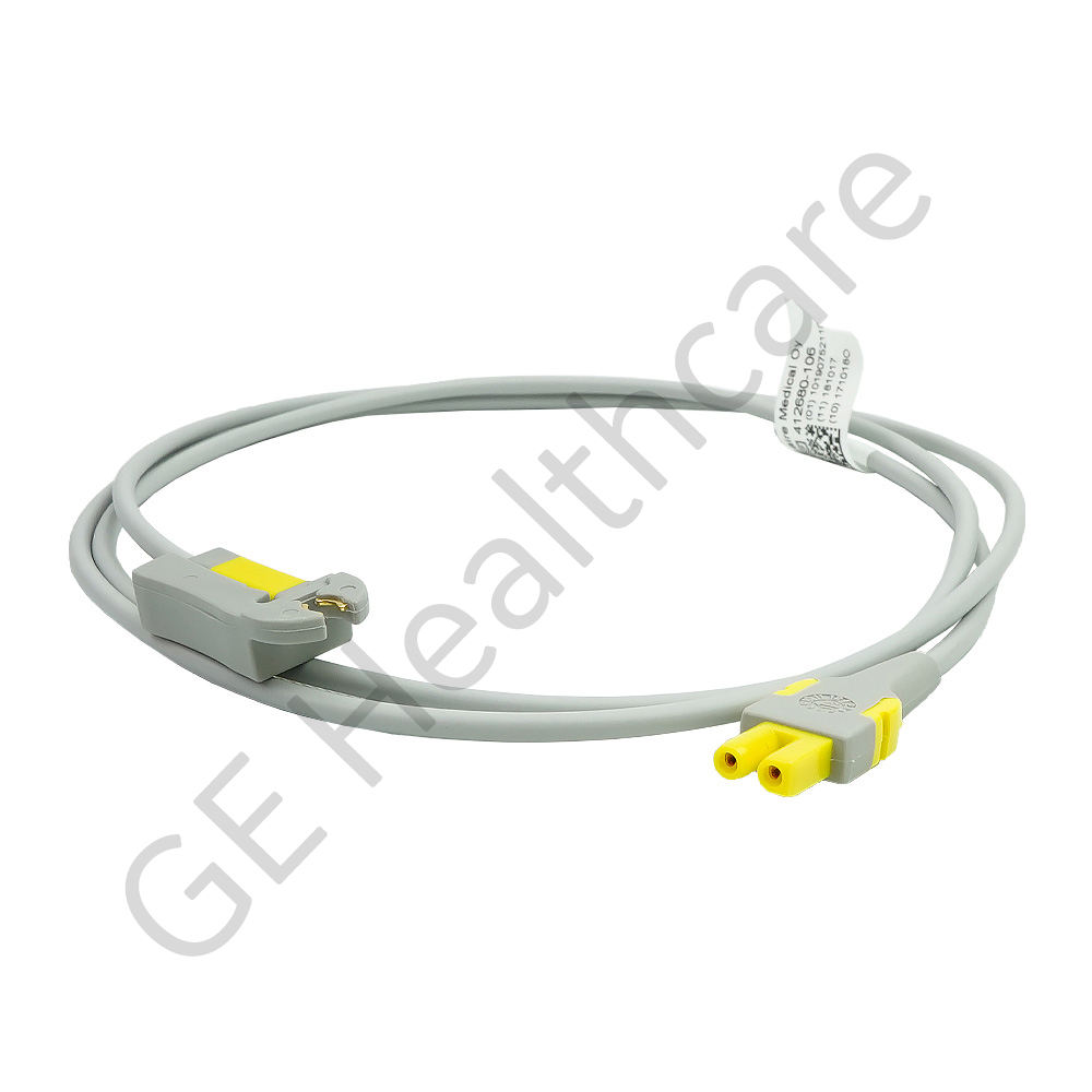 LEAD WIRE,GRABBER,1.3M,YELLOWFOR EUROPE