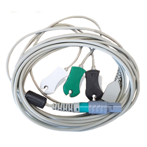 ECG DETACHABLE CABLE AHA TYPE USA