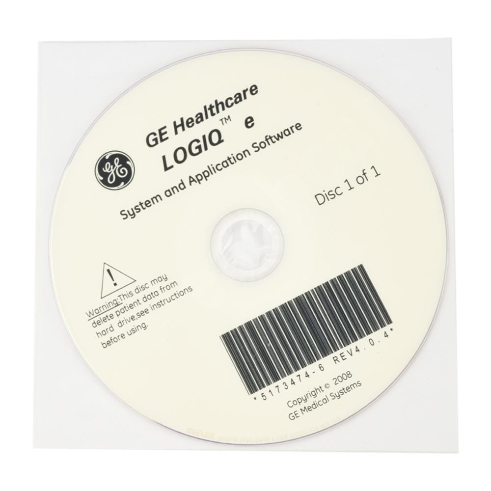 LOGIQ E 4.04软件DVD LOGIQ E 4.04软件DVD